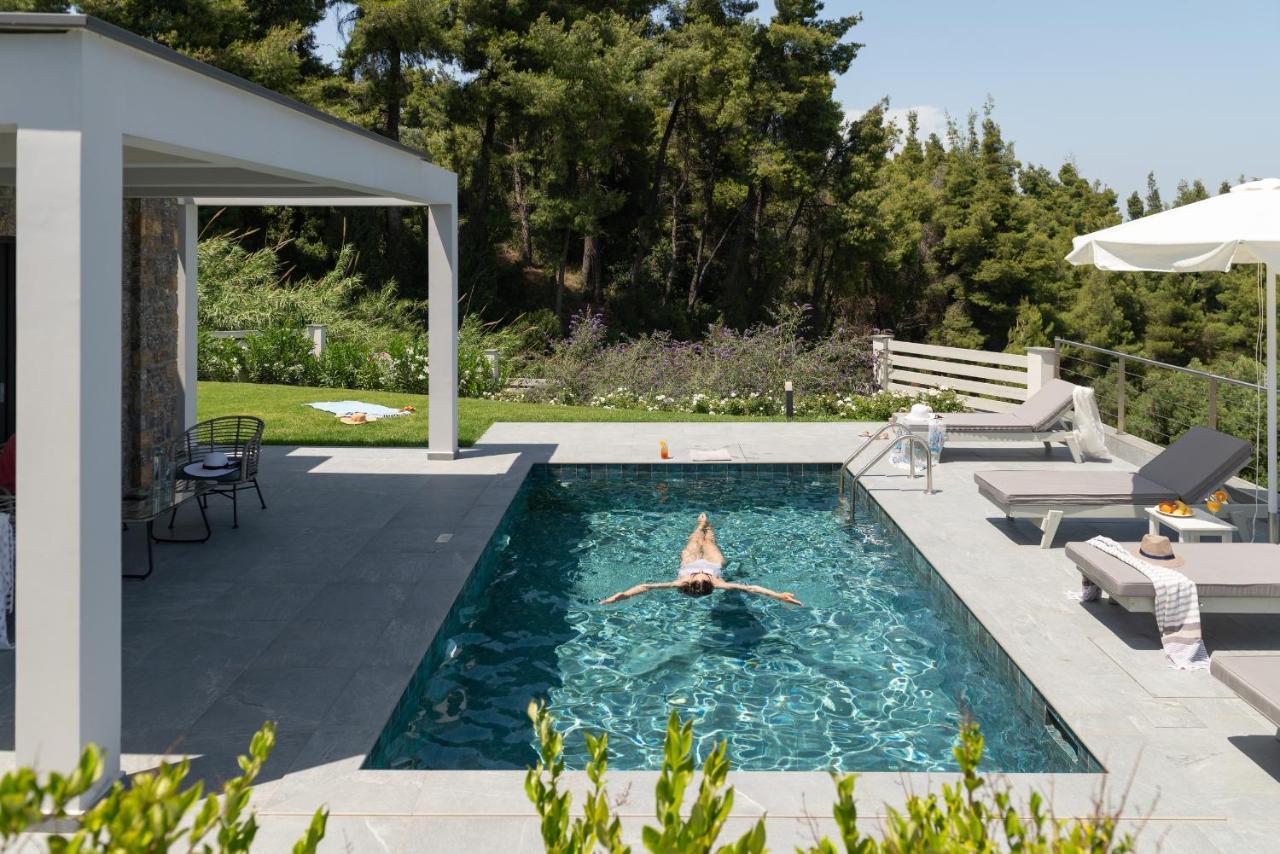 Terra Olivia Luxury Villas And Suites Paliouri Exterior photo
