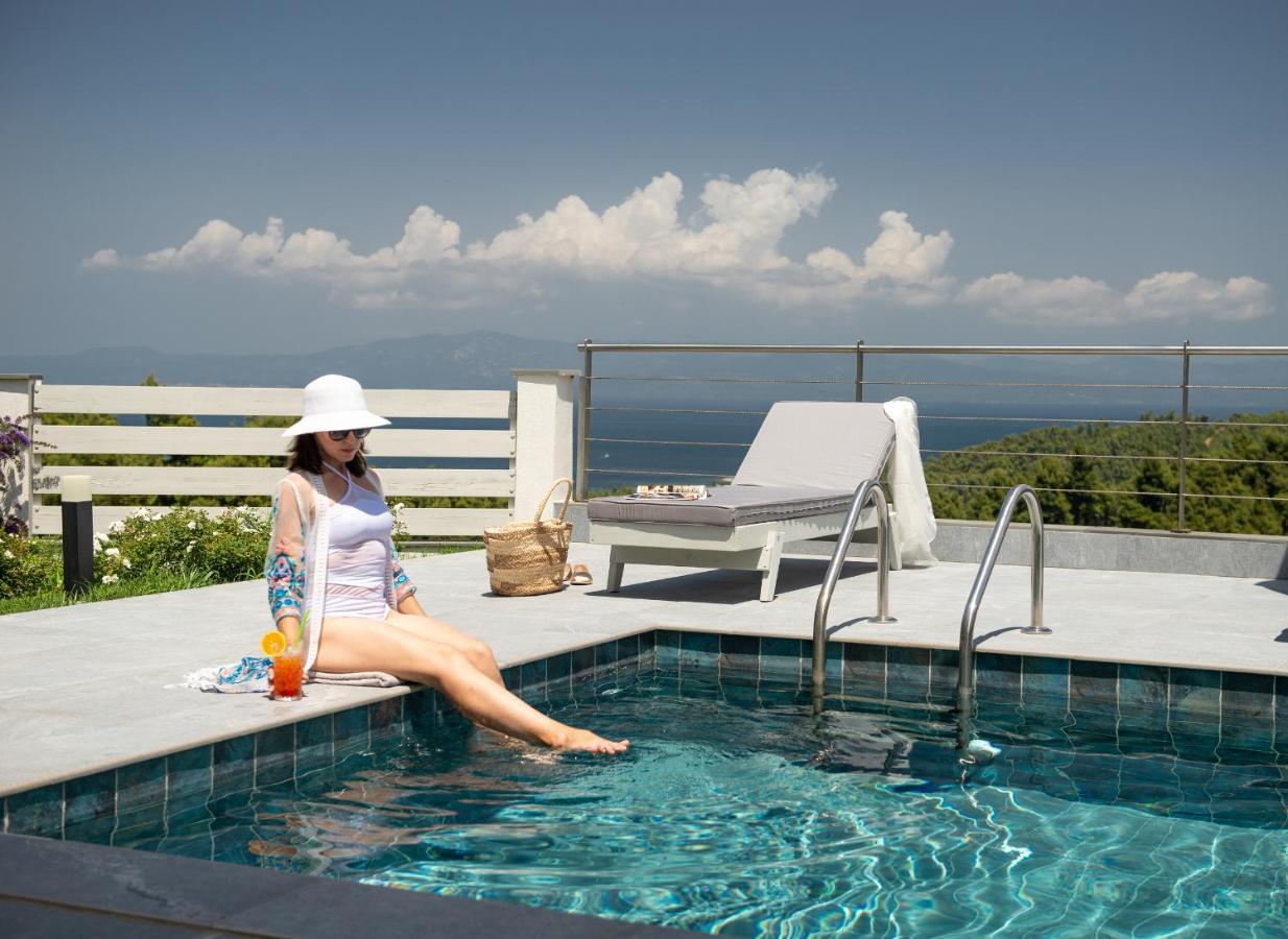 Terra Olivia Luxury Villas And Suites Paliouri Exterior photo